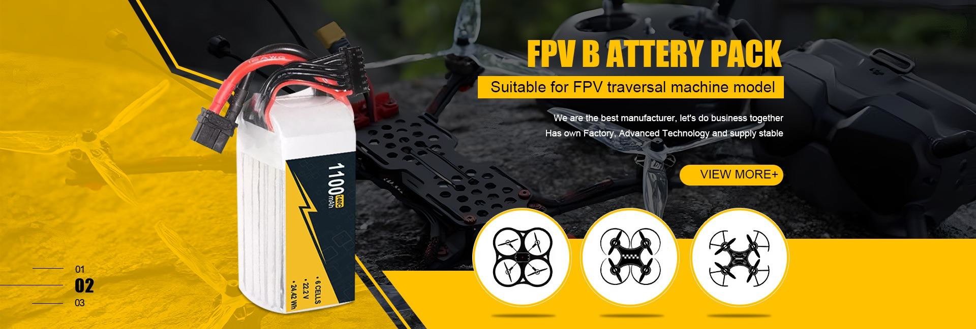 chất lượng FPV pin Lipo nhà máy sản xuất